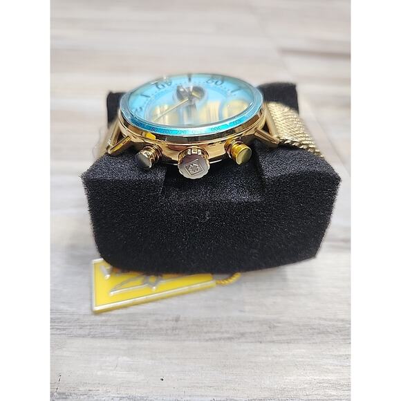 BRAND NEW Gold Invicta 69468 Speedway Men's Chronograph Watch - 44mm - Picture 4 of 7